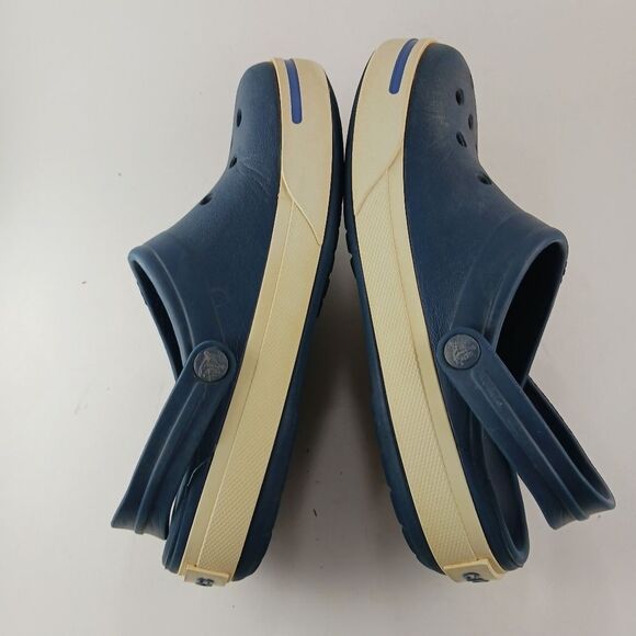 Crocs Old School Retro Style Blue Unisex Shoe. Woman's 7/Men's 6. FITS SMALLER. - Picture 5 of 8